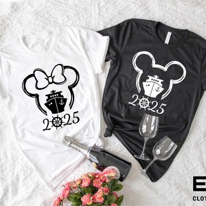 Disney Cruise 2025 Shirt,Disney Cruise Family Shirt,Mickey And Minnie Cruise T-shirt,Disney Vacation Shirt,Disney Trip Shirt,Disney Cruisin