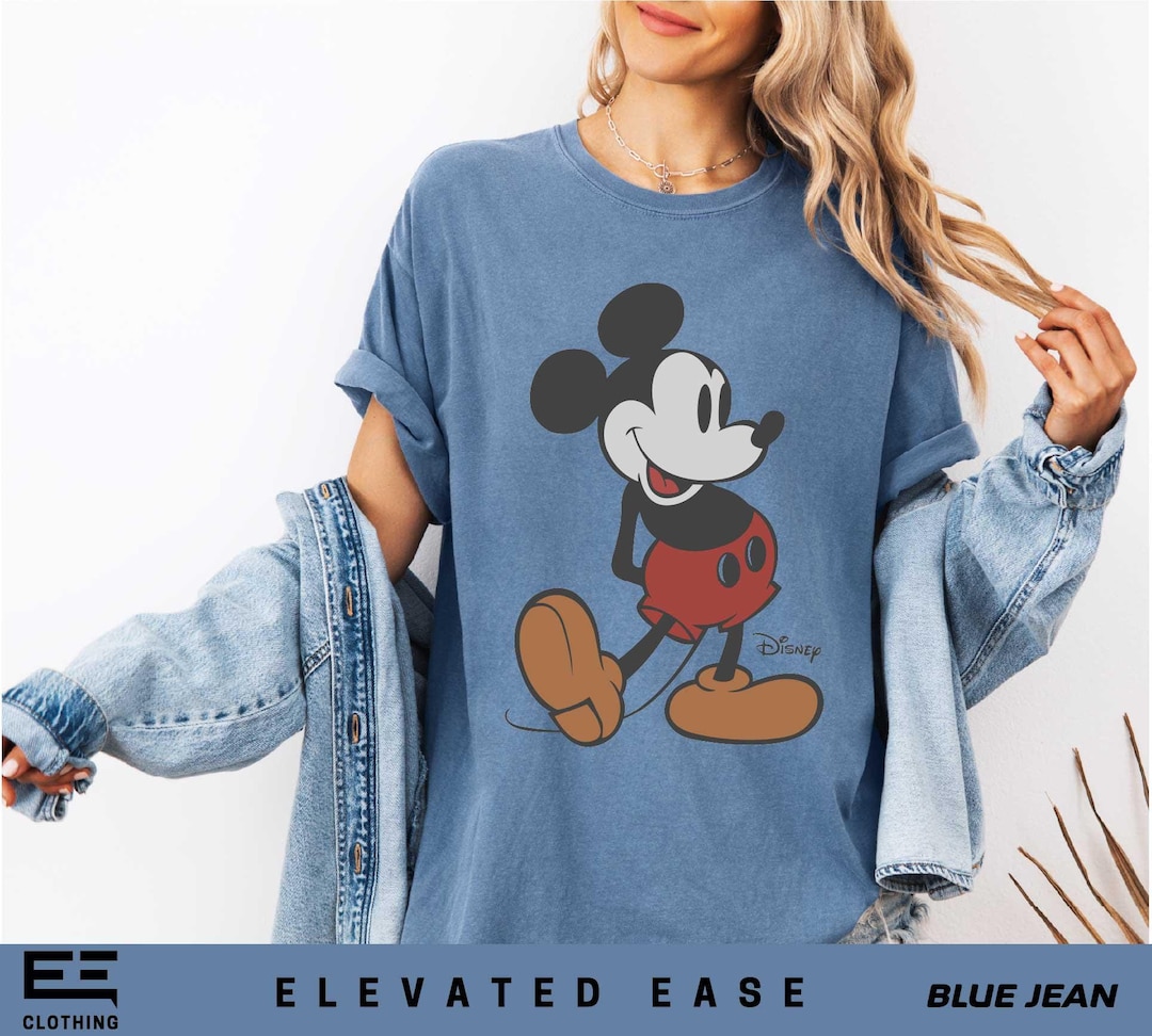 Comfort Colors Mickey Mouse Shirt, Disney Mickey Shirt,mickey Pose ...