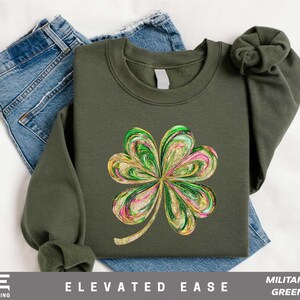 Comfort Colors Shamrock Shirt, St Patricks Day Shirt,Four Leaf Clover, Cute Shamrock Shirt, Patricks Day Gift,Saint Patricks Day,Irish Shirt