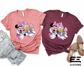 Minnie And Daisy Shirt,Disney Girl Shirt,Disney Shirt For Women,Disney Birthday Shirt,Minnie Mouse Shirt,Daisy Duck Tshirt,Disney Sweatshirt