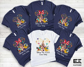 Custom Disney Trip 2026 Shirt, Disney Family Shirt, Disney Vacation Shirts, Custom Name Disney Shirt, WDW Disneyland Shirt,Disney Kids Shirt