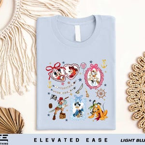 Disney Pirates Life For Me Shirt, Disney Pirates Of Caribbean Shirt, Mickey And Friends Cruise Shirt, Disney Cruise Coquette Bow Shirt