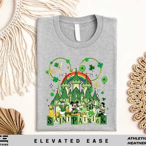 Disney Saint Patrick Shirt,Disney Castle Patrick Day Shirt,St Patricks Day Shirt,Patricks Day Mickey And Friends Shirt,Disney Shamrock Shirt