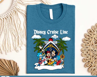 Disney Cruise Line Shirt, Mickey And Friends Vacation T-shirt, Disneyland Family Trip Sweater, Disney World Summer Tee, Disney Matching Tee