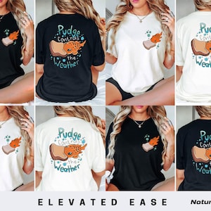 Disney Lilo And Stitch Pudge Controls Weather Shirt, Disneyland Family Matching Tee, Magic Kingdom Pudge Fish Shirt, Disney Summer Shirt