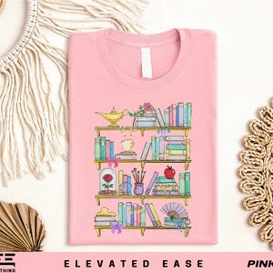 Disney Princess Book T-shirt, Belle's Library Shirt, Disney Teacher Librarian Tee, Book Lover Shirt, Disney Youth Toddler Tee, Book Worm Tee