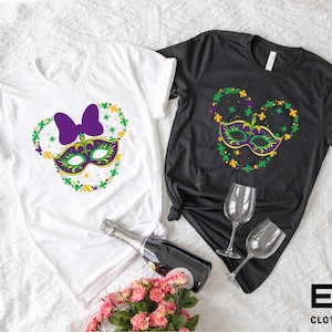 Disney Mardi Gras Shirts, Mardi Gras Family Shirt, Disneyland Mardi Gras Shirt, Fleur De Lis Shirt, Costume Party Shirt, Mardi Gras Shirt