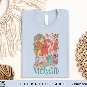 Shirt kleine zeemeermin, shirt Disney Ariel, trui Ariel kleine zeemeermin, shirt Disney Princess, T-shirt Ariel Princess, T-shirt Disney