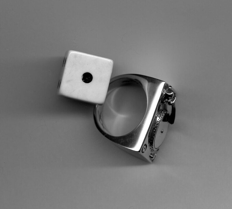 Turntable Ring Record Player in Sterling Silver Handmade in USA Etsy