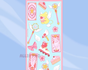 Sakura Sticker Sheet + Bookmark