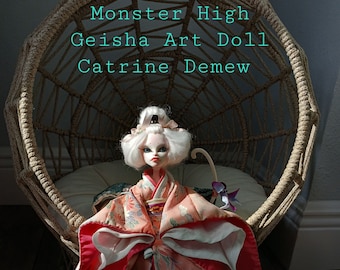 Monster High Catrine Demew Geisha Art Doll