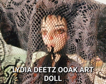 Lydia Deetz Beetlejuice OOAK Art Doll