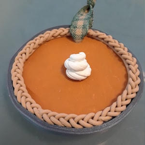 Pumpkin Pie Christmas Ornament