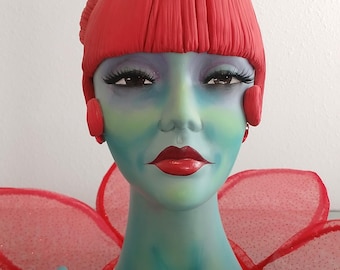 Miss Argentina Halloween Art Sculpture bust Mature Only Trigger Warning