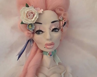 Custom Posable Art Doll by Moninesfaeries