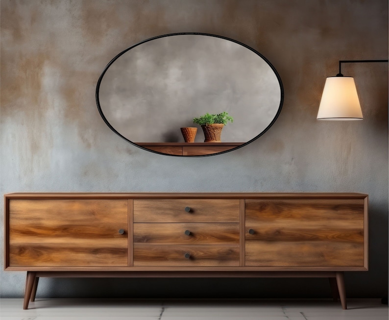 Luxurious Vanity Mirror, Statement Mirror Over Dresser, Fireplace or Mantel, French-inspired ...