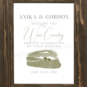 Wedding Seating Chart / Large Format Sign DIY Digital Printable PDF / Welcome Reception / Bar Menu / Misc Table Signs image 3