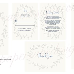 Beach Wedding Invitations / Hawaiian Tropical Custom Designs image 9