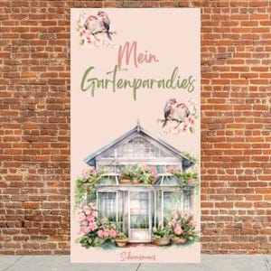 Sparspiel Mein Gartenparadies Klappkarte inkl. 6 Lose | E-1000-21
