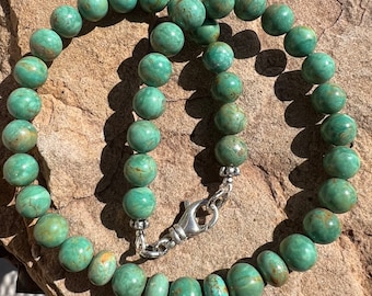 Sonoran Green Turquoise Necklace.