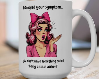 Snarky Pop Art Coffee Mug: Funny Coworker Gift