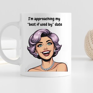 Humorous Coffee Mug, Funny Quote Coffee Cup Unique Funny Gift for Her Birthday Sarcastic Gift for Friends & Coworkers Funny Mug
