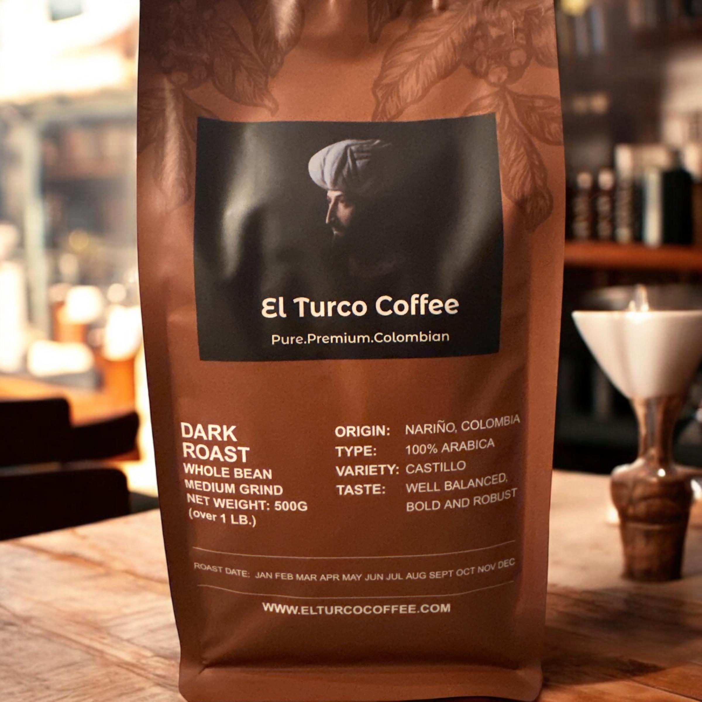 Dark Roast Coffee Beans (1Lb.)