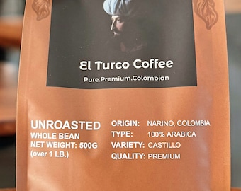 Unroasted Green Coffee Beans