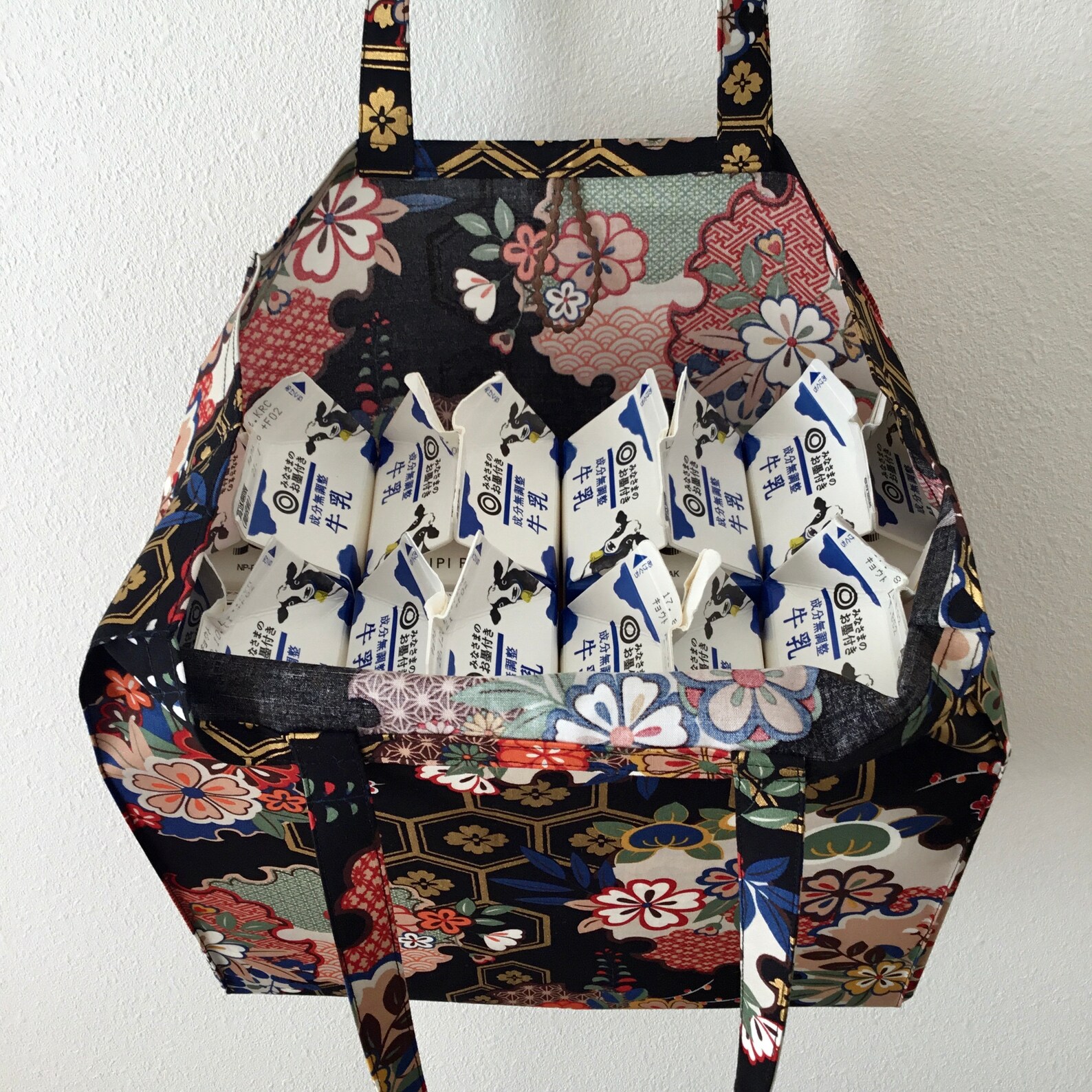 Japanese Tote Bag Golden Elegance TIGHT 'N' TIDY Tote Etsy