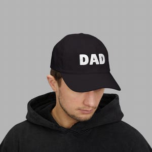 Embroidered Dad Cap, Baseball Hat for Men, Classic Dad Gift, Father&#39;s Day Cap, Vintage Style Baseball Cap