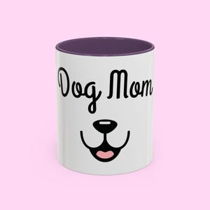 Coffee Mug, Dog Mom Mug, Fur Mama Gift, Pet Lover Cup, Mother&#39;s Day Present, Cute Puppy Owner Mug