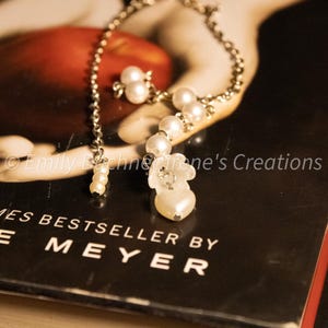 Silver Lily of the Valley Bookmark