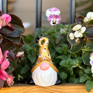 Fairy Garden Accessories Handmade Gnome Miniature for Garden Lover Friend Gift for Terrarium Supply for Gardening Miniature Decor Mini Gnome