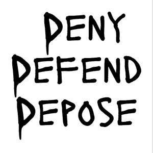 Dent Defend Depose-stickers!!!