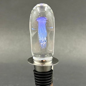 Maui Glass Jellyfish Bottle Stopper