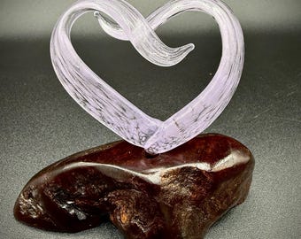 Eternal Lavendar Whisper Heart