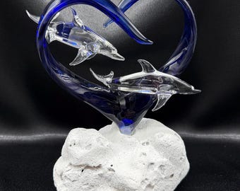 Dolphins in Eternal Cobalt Heart
