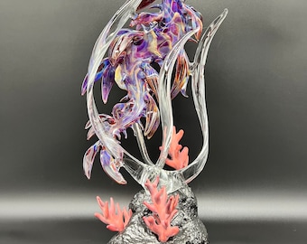 Leafy Seadragon Glass Sculpture