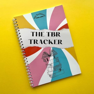 Traqueur TBR | À lire | Livre | Cadeau pour amoureux des livres | Pot TBR | Cadeau lecteur | Booktok | Journal du livre | Agenda de lecture | J'adore lire