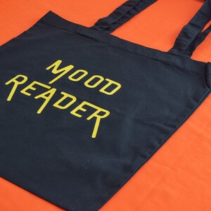 Book Lover Tote Bag Mood Reader Organic Cotton Tote Bag Bookish Merch Booklover Gifts Book Bag Reader Gifts