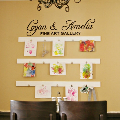 Custom Personalized Fine Art Gallery Vinyl Wall Art for Your - Etsy
