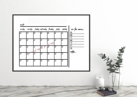 blank calendar date