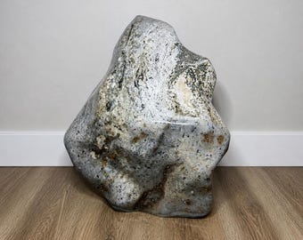 XXL Orbicular Ocean Jasper Freeform (125 lbs) – White Sage Collector Mineral Sculpture