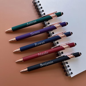 Stylo cadeau d'encouragement - Citation inspirante personnalisée - Cadeau de motivation pour les diplômés - Cadeau de remerciement de fin d'année/Cadeau pour les éducateurs