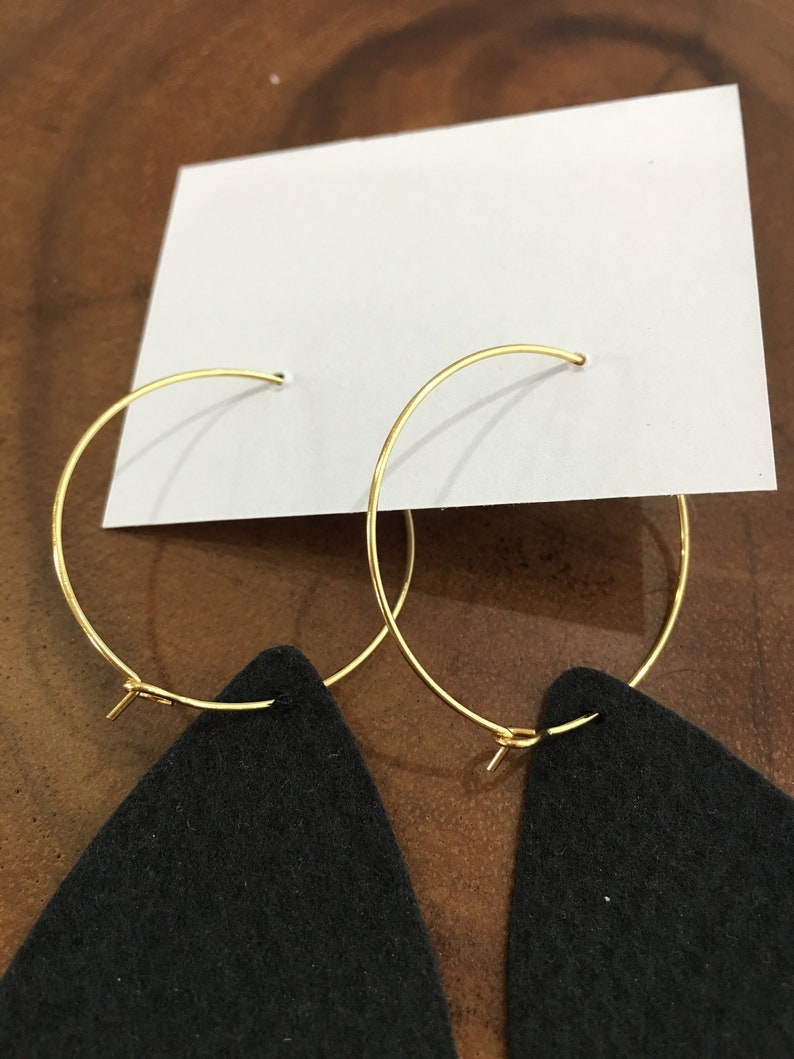 Bronze vegan hoop earrings Vegan leather Boho animal print Womens gift earrings, snakeskin print earrings lightweight boho earrings