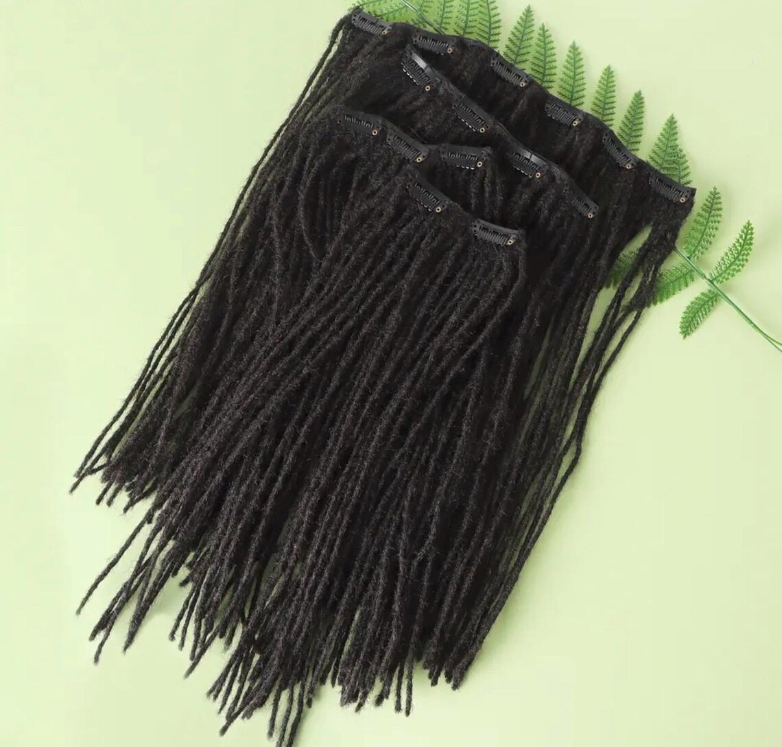 Dreadlock Clip Ins, Sister Loc Clip Ins - Etsy