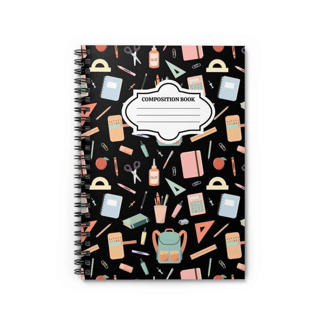 Spiral Notebook Back to School Notebook, Spiral Notebook, Notes - Etsy