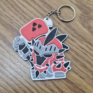 Monster Hunter Wilds Cook Meat 3D Keychain