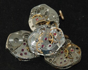 Vintage Antique Watch Movements Steampunk JU 73