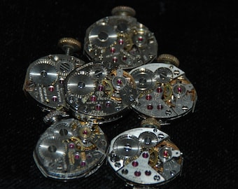 Vintage Antique Watch Movements Steampunk FK 49